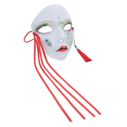 GARVALON Traditionelle chinesische Masken Vollgesichtsdekoration Maskenkostüm Maske für Halloween-Party GARVALON Traditionelle chinesische Masken Vollgesichtsdekoration Maskenkostüm Maske für Halloween-Party von GARVALON