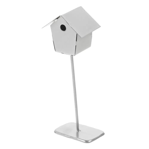 GARVALON Vogelnest Dekoration, Modell, Kleiner Vogelkäfig, Miniatur Vogelkäfig, Winziger Vogelkäfig, Requisite, Winziger Vogelkäfig, Miniatur Zubehör, Mini Vogelkäfig, Puppenhaus Zubehör, von GARVALON