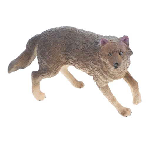 GARVALON Wolfsmodell, Wolfsfiguren Für Kinder, Tierfiguren, Wolfsstatuen, Wolfsornament, Wolfsdekoration, Tischdekoration, Wolfsfiguren, Wildtierdekor, Tierornament, Wolfsspielzeug GARVALON Wolfsmodell, Wolfsfiguren Für Kinder, Tierfiguren, Wolfsstatuen, Wolfsornament, Wolfsdekoration, Tischdekoration, Wolfsfiguren, Wildtierdekor, Tierornament, Wolfsspielzeug von GARVALON