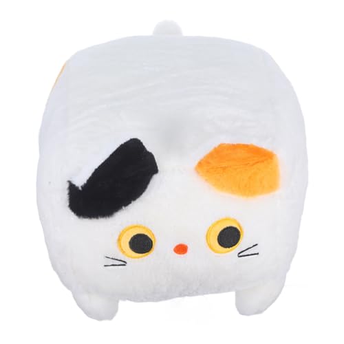 GARVALON Würfelkatze, Partydekoration, Katzenspielzeug, Katzenförmige Puppe, Tier Wurfkissen, Pelziges Spielzeug, Geburtstagsgeschenk, Plüschpuppe, Ausgestopftes Puppenspielzeug, GARVALON Würfelkatze, Partydekoration, Katzenspielzeug, Katzenförmige Puppe, Tier Wurfkissen, Pelziges Spielzeug, Geburtstagsgeschenk, Plüschpuppe, Ausgestopftes Puppenspielzeug, von GARVALON