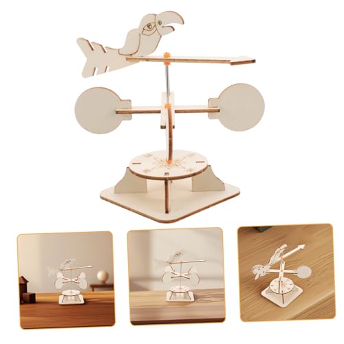 GARVALON Stem-lernspielzeug Windmühlen-bausatz Kinder Wissenschaftsprojekt-Set Lernspielzeug Windfahnen-Experiment GARVALON Stem-lernspielzeug Windmühlen-bausatz Kinder Wissenschaftsprojekt-Set Lernspielzeug Windfahnen-Experiment von GARVALON