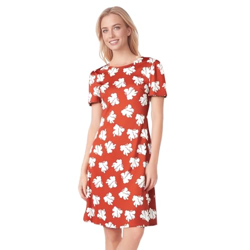 GAUWEAN Lilo Kostüm für Erwachsene, Lilo-Kleid für Damen, 2025, Halloween, Rot, Blumendruck, Hawaii-Kleid, Größe M GAUWEAN Lilo Kostüm für Erwachsene, Lilo-Kleid für Damen, 2025, Halloween, Rot, Blumendruck, Hawaii-Kleid, Größe M von GAUWEAN