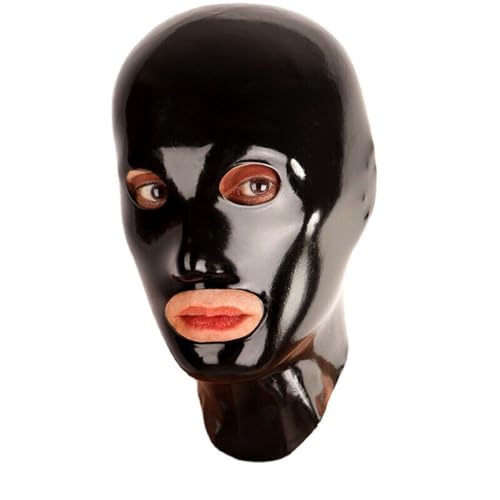 GAYLOP Latexhaube, Latexmaske, Gummimaske mit Reißverschluss, XXL, schwarz GAYLOP Latexhaube, Latexmaske, Gummimaske mit Reißverschluss, XXL, schwarz von GAYLOP