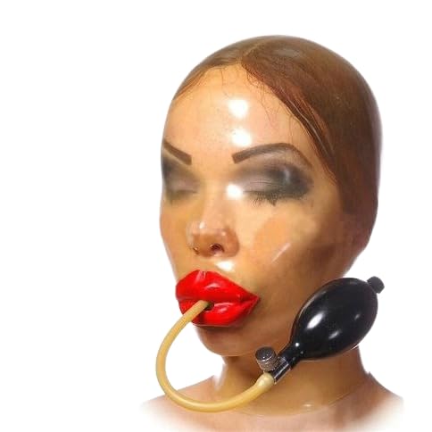GAYLOP Latexmaske, Latexhaube, Latexmaske mit Reißverschluss, transparent, XXL GAYLOP Latexmaske, Latexhaube, Latexmaske mit Reißverschluss, transparent, XXL von GAYLOP
