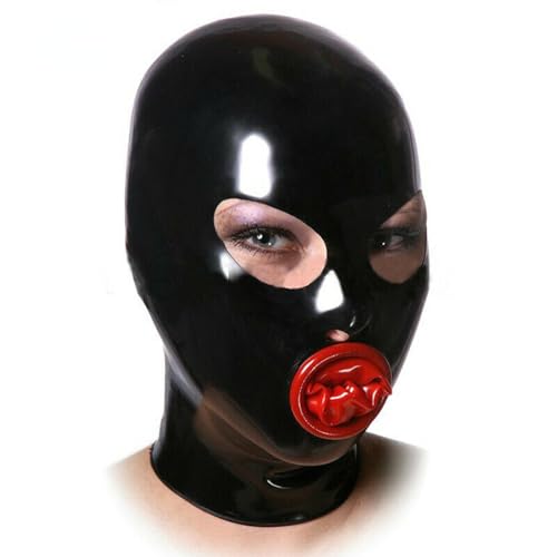 GAYLOP Latexmaske mit offenen Augen Latexmaske, XXL, schwarz und rot GAYLOP Latexmaske mit offenen Augen Latexmaske, XXL, schwarz und rot von GAYLOP