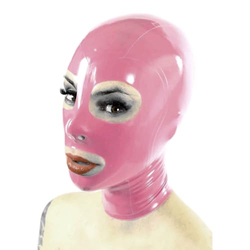 GAYLOP Rosa Latexhaube mit Rückenreißverschluss Gummimaske, XXL, rot GAYLOP Rosa Latexhaube mit Rückenreißverschluss Gummimaske, XXL, rot von GAYLOP