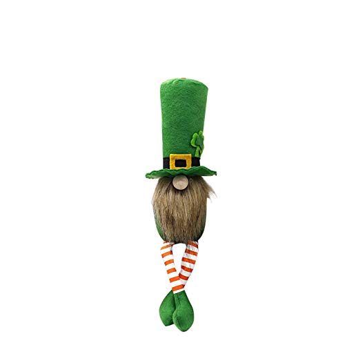 GBEN St. Patrick's Day Gesichtslose Plüsch Puppe Saint Paddy's Day Ostergeschenk Figuren Puppe mit Kleeblatt Deko Irisch Festival Glücksbringer Dekor St Patricks Day Deko GBEN St. Patrick's Day Gesichtslose Plüsch Puppe Saint Paddy's Day Ostergeschenk Figuren Puppe mit Kleeblatt Deko Irisch Festival Glücksbringer Dekor St Patricks Day Deko von GBEN