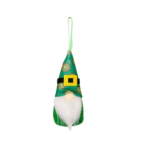 GBEN St. Patrick's Day Puppen Ornamente Schwedisch Zwerge Plüschfigur Deko Zwerg-Puppe Gesichtslose Puppe Figuren Puppe mit Kleeblatt Deko für St. Patrick's Day Tischdekoration GBEN St. Patrick's Day Puppen Ornamente Schwedisch Zwerge Plüschfigur Deko Zwerg-Puppe Gesichtslose Puppe Figuren Puppe mit Kleeblatt Deko für St. Patrick's Day Tischdekoration von GBEN