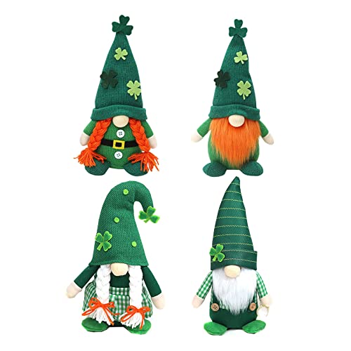 St. Patrick's Day Irish Day Plüsch Zwerg Puppe Grün Koboldwichtel Plüsch Puppe Dekor Kleeblatt Zwerg Plüsch Puppe für St. Patrick's Day Tischdekoration St. Patrick's Day Irish Day Plüsch Zwerg Puppe Grün Koboldwichtel Plüsch Puppe Dekor Kleeblatt Zwerg Plüsch Puppe für St. Patrick's Day Tischdekoration von GBEN