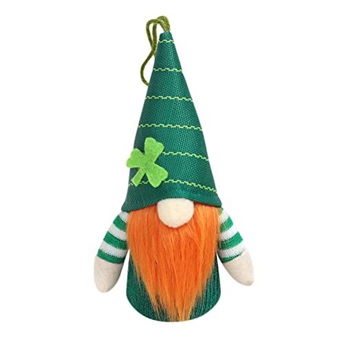 St. Patrick's Day Plüschtier Frühling Irischer Deko Saint Paddy's Day Ostergeschenk Grün Figuren Wichtelpuppe St. Patrick's Day Deko Accessories St Patricks Day Deko St. Patrick's Day Plüschtier Frühling Irischer Deko Saint Paddy's Day Ostergeschenk Grün Figuren Wichtelpuppe St. Patrick's Day Deko Accessories St Patricks Day Deko von GBEN