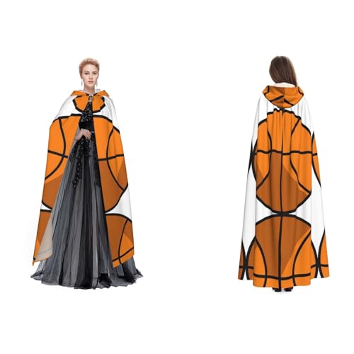 GBMBZSKP Basketball-Umhang, Halloween-Kapuzenumhang, Maskerade, Party, Cosplay, Ostern, Unisex, Vampir-Hexen-Umhang für Erwachsene GBMBZSKP Basketball-Umhang, Halloween-Kapuzenumhang, Maskerade, Party, Cosplay, Ostern, Unisex, Vampir-Hexen-Umhang für Erwachsene von GBMBZSKP