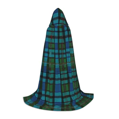 GBMBZSKP Halloween-Kapuzenumhang, Hexenhut für Jungen, Mädchen, Kinder, 85–134 cm, Kapuzenumhang, Halloween, Vampir-Kostüm, Cosplay, Ostern, Maskerade, Party, Blau und Grün GBMBZSKP Halloween-Kapuzenumhang, Hexenhut für Jungen, Mädchen, Kinder, 85–134 cm, Kapuzenumhang, Halloween, Vampir-Kostüm, Cosplay, Ostern, Maskerade, Party, Blau und Grün von GBMBZSKP