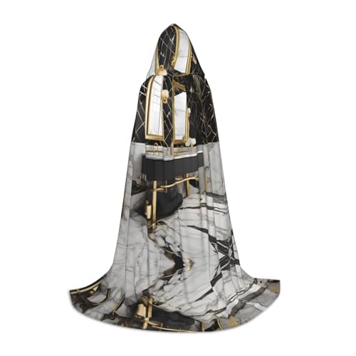 GBMBZSKP Halloween-Kapuzenumhang, Hexenhut für Jungen, Mädchen, Kinder, 85–134 cm, Kapuzenumhang, Halloween, Vampir-Kostüm, Cosplay, Ostern, Maskerade, Party, Schwarz GBMBZSKP Halloween-Kapuzenumhang, Hexenhut für Jungen, Mädchen, Kinder, 85–134 cm, Kapuzenumhang, Halloween, Vampir-Kostüm, Cosplay, Ostern, Maskerade, Party, Schwarz von GBMBZSKP