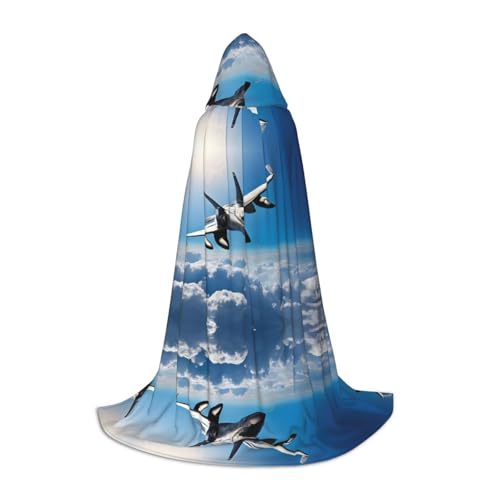GBMBZSKP Halloween-Kapuzenumhang, Hexenhut für Jungen, Mädchen, Kinder, 85–134 cm, Kapuzenumhang, Halloween, Vampir-Kostüm, Cosplay, Ostern, Maskerade, Party GBMBZSKP Halloween-Kapuzenumhang, Hexenhut für Jungen, Mädchen, Kinder, 85–134 cm, Kapuzenumhang, Halloween, Vampir-Kostüm, Cosplay, Ostern, Maskerade, Party von GBMBZSKP