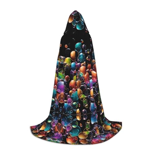 GBMBZSKP Halloween-Kapuzenumhang, Hexenhut für Jungen, Mädchen, Kinder, 85–134 cm, Kapuzenumhang, Halloween, Vampir-Kostüm, Cosplay, Ostern, Maskerade, Party GBMBZSKP Halloween-Kapuzenumhang, Hexenhut für Jungen, Mädchen, Kinder, 85–134 cm, Kapuzenumhang, Halloween, Vampir-Kostüm, Cosplay, Ostern, Maskerade, Party von GBMBZSKP