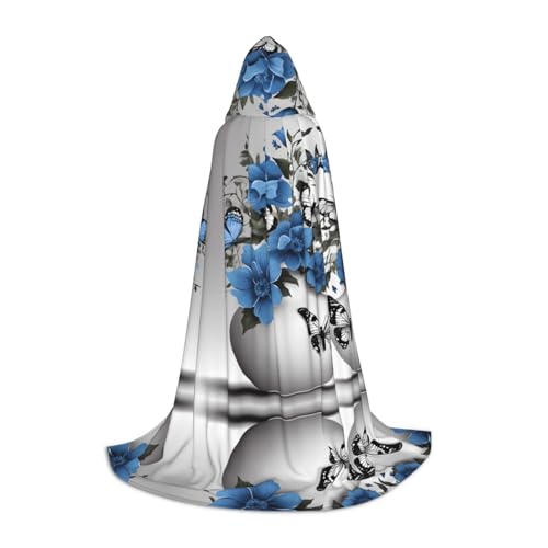 GBMBZSKP Halloween-Kapuzenumhang, Hexenhut für Jungen, Mädchen, Kinder, 85–134 cm, Kapuzenumhang, Halloween, Vampir-Kostüm, Cosplay, Ostern, Maskerade, Party GBMBZSKP Halloween-Kapuzenumhang, Hexenhut für Jungen, Mädchen, Kinder, 85–134 cm, Kapuzenumhang, Halloween, Vampir-Kostüm, Cosplay, Ostern, Maskerade, Party von GBMBZSKP