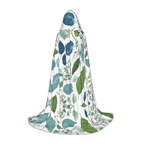 GBMBZSKP Halloween-Kapuzenumhang, Hexenhut für Jungen, Mädchen, Kinder, 85–134 cm, Kapuzenumhang, Halloween, Vampir-Kostüm, Cosplay, Ostern, Maskerade, Party von GBMBZSKP