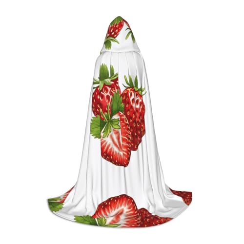 GBMBZSKP Halloween-Kapuzenumhang, Hexenhut für Jungen, Mädchen, Kinder, 85–134 cm, Kapuzenumhang, Halloween, Vampir-Kostüm, Cosplay, Ostern, Maskerade, Party von GBMBZSKP