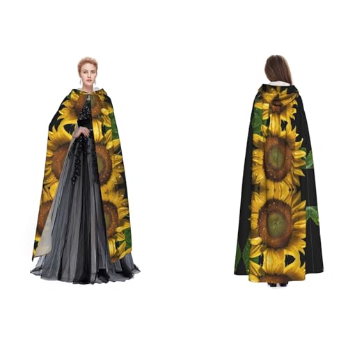 GBMBZSKP Halloween-Kapuzenumhang, Maskerade, Cosplay, Kostüme, Ostern, Unisex, Vampir-Hexen-Umhang für Erwachsene von GBMBZSKP
