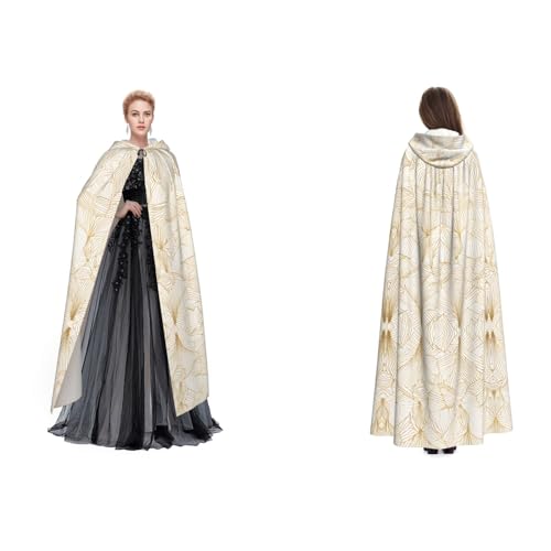 GBMBZSKP Halloween-Kapuzenumhang, Maskerade, Party, Cosplay, Ostern, Unisex, Vampir-Hexen-Umhang für Erwachsene von GBMBZSKP