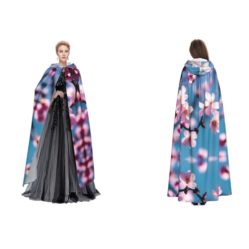 GBMBZSKP Halloween-Kapuzenumhang, Maskerade, Party, Cosplay, Ostern, Unisex, Vampir-Hexen-Umhang für Erwachsene GBMBZSKP Halloween-Kapuzenumhang, Maskerade, Party, Cosplay, Ostern, Unisex, Vampir-Hexen-Umhang für Erwachsene von GBMBZSKP