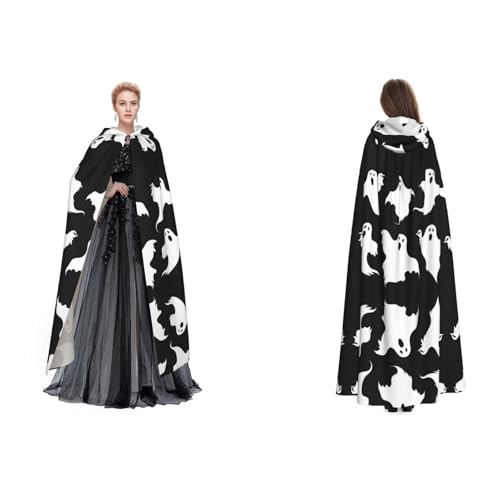 GBMBZSKP Halloween-Kapuzenumhang, Maskerade, Party, Cosplay, Ostern, Unisex, Vampir-Hexen-Umhang für Erwachsene GBMBZSKP Halloween-Kapuzenumhang, Maskerade, Party, Cosplay, Ostern, Unisex, Vampir-Hexen-Umhang für Erwachsene von GBMBZSKP