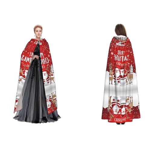 GBMBZSKP Halloween-Kapuzenumhang, Maskerade, Party, Cosplay, Ostern, Unisex, Vampir-Hexen-Umhang für Erwachsene GBMBZSKP Halloween-Kapuzenumhang, Maskerade, Party, Cosplay, Ostern, Unisex, Vampir-Hexen-Umhang für Erwachsene von GBMBZSKP