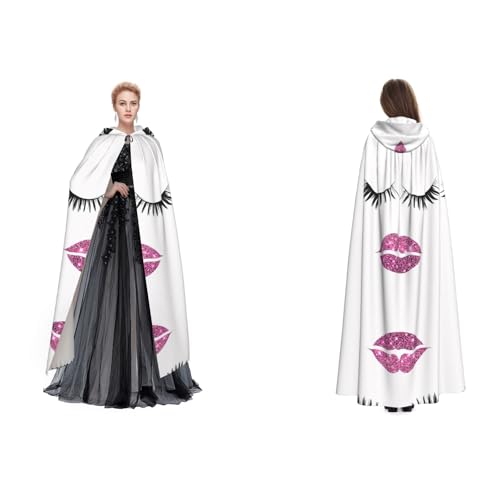 GBMBZSKP Halloween-Kapuzenumhang, Maskerade, Party, Cosplay, Ostern, Unisex, Vampir-Hexen-Umhang für Erwachsene GBMBZSKP Halloween-Kapuzenumhang, Maskerade, Party, Cosplay, Ostern, Unisex, Vampir-Hexen-Umhang für Erwachsene von GBMBZSKP