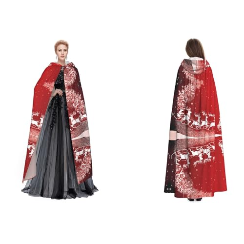 GBMBZSKP Halloween-Kapuzenumhang, Maskerade, Party, Cosplay, Ostern, Unisex, Vampir-Hexen-Umhang für Erwachsene GBMBZSKP Halloween-Kapuzenumhang, Maskerade, Party, Cosplay, Ostern, Unisex, Vampir-Hexen-Umhang für Erwachsene von GBMBZSKP
