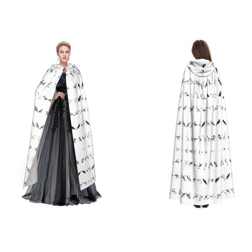 GBMBZSKP Halloween-Kapuzenumhang, Maskerade, Party, Cosplay, Ostern, Unisex, Vampir-Hexenumhang für Erwachsene GBMBZSKP Halloween-Kapuzenumhang, Maskerade, Party, Cosplay, Ostern, Unisex, Vampir-Hexenumhang für Erwachsene von GBMBZSKP