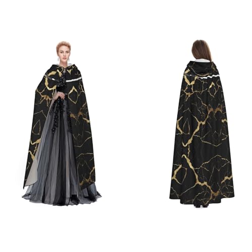 GBMBZSKP Halloween-Kapuzenumhang, Maskerade, Party, Cosplay, Ostern, Unisex, mit Kapuze, Vampir-Hexen-Umhang für Erwachsene GBMBZSKP Halloween-Kapuzenumhang, Maskerade, Party, Cosplay, Ostern, Unisex, mit Kapuze, Vampir-Hexen-Umhang für Erwachsene von GBMBZSKP