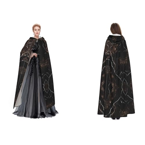 GBMBZSKP Halloween-Kapuzenumhang, Maskerade, Party, Cosplay, Ostern, Unisex, mit Kapuze, Vampir-Hexen-Umhang für Erwachsene GBMBZSKP Halloween-Kapuzenumhang, Maskerade, Party, Cosplay, Ostern, Unisex, mit Kapuze, Vampir-Hexen-Umhang für Erwachsene von GBMBZSKP