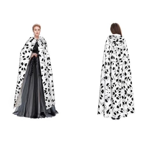GBMBZSKP Halloween-Kapuzenumhang mit niedlichem Panda-Motiv, Maskerade, Party, Cosplay, Ostern, Unisex, Vampir-Hexen-Umhang für Erwachsene GBMBZSKP Halloween-Kapuzenumhang mit niedlichem Panda-Motiv, Maskerade, Party, Cosplay, Ostern, Unisex, Vampir-Hexen-Umhang für Erwachsene von GBMBZSKP