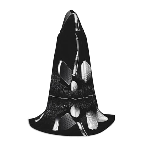 GBMBZSKP Halloween-Umhang mit Kapuze, Hexenhut für Jungen, Mädchen, Kinder, 85–134 cm, Kapuzenumhang, Halloween, Vampir-Kostüm, Cosplay, Ostern, Maskerade, Party, Schwarz und Weiß GBMBZSKP Halloween-Umhang mit Kapuze, Hexenhut für Jungen, Mädchen, Kinder, 85–134 cm, Kapuzenumhang, Halloween, Vampir-Kostüm, Cosplay, Ostern, Maskerade, Party, Schwarz und Weiß von GBMBZSKP