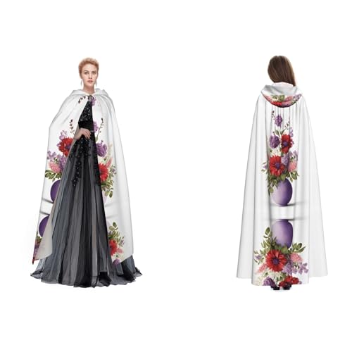 GBMBZSKP Mohnblumen-Umhang, Halloween-Kapuzenumhang, Maskerade, Party, Cosplay, Ostern, Unisex, Vampir-Hexen-Umhang für Erwachsene GBMBZSKP Mohnblumen-Umhang, Halloween-Kapuzenumhang, Maskerade, Party, Cosplay, Ostern, Unisex, Vampir-Hexen-Umhang für Erwachsene von GBMBZSKP