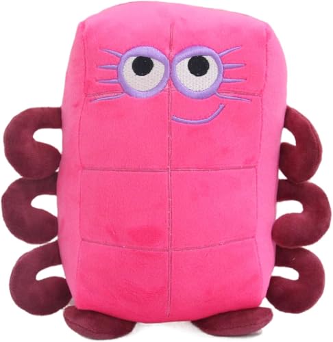 GBYAGECZ Plüschblöcke in Form von Zahlen, Spielzeug, niedliche Puppe, digitales Spielzeug aus Plüsch, Mathematik, für Kinder (Eight 22 cm) von GBYAGECZ