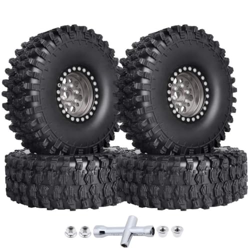GCDZKJIJ 120 mm 1,9 Crawler -Reifen und 1,9 -Perldlock -Räder, die mit III III Gen8 Gen7 RC -Modellen kompatibel sind GCDZKJIJ 120 mm 1,9 Crawler -Reifen und 1,9 -Perldlock -Räder, die mit III III Gen8 Gen7 RC -Modellen kompatibel sind von GCDZKJIJ