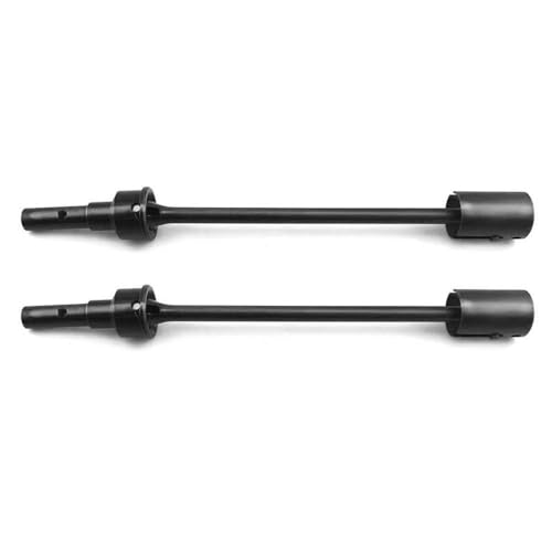 GCDZKJIJ 2 oder 4 Stück Stahlantriebswelle und Antrieb Tasse kompatibel mit 2,0 VXL 86086-4 1/10 RC-Auto-Upgrade-Teilezubehör(2pcs Black) von GCDZKJIJ