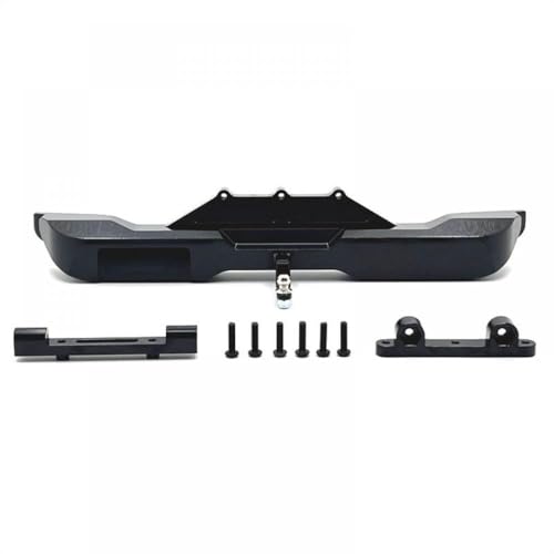 GCDZKJIJ Metall Heck Stoßstange Dekoration Kompatibel mit 1/10 RC -Autos kompatibel mit verschiedenen Modellen Aufrüstung Teilezubehör(Black) von GCDZKJIJ