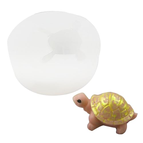 Silikonform, Kunstharz, Kunstform, Schildkrötenform, Kerzenform, flexible dekorative Form für Kerzen, Seife von GDFHYJN(グフン)