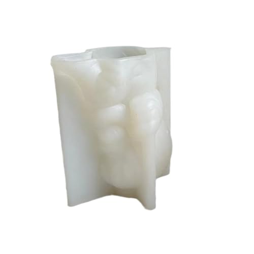 Silikonform für Sukkulenten, Blumentopf, Mädchen, Sukkulenten, Übertopf, Flügelmädchen, Behälter, Harzform, Gartendekoration von GDFHYJN(グフン)