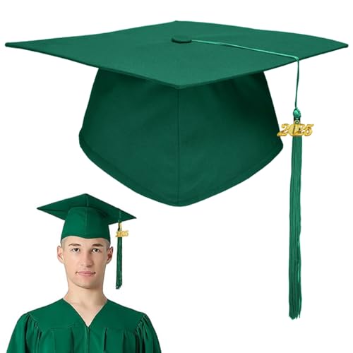 Doktorhut 2025 Abschluss Hutm, Abschluss Hut Bachelor Master Uni Akademiker Schuluniformen Studentenhut Studienabschluss Kappe Hüte Anhänger Quaste für Grün Doktorhut 2025 Abschluss Hutm, Abschluss Hut Bachelor Master Uni Akademiker Schuluniformen Studentenhut Studienabschluss Kappe Hüte Anhänger Quaste für Grün von GDFJBG