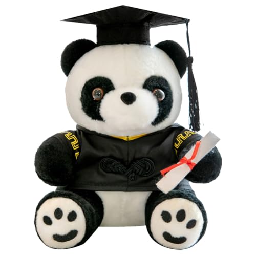 GDFJBG Abschlussfeier Plüschtier Panda Plüschtier 25 cm Bachelor Geschenk Panda Plüschtier Kindergeschenke als Jungen oder Mädchen Geschenk Niedliche Plüschtiere GDFJBG Abschlussfeier Plüschtier Panda Plüschtier 25 cm Bachelor Geschenk Panda Plüschtier Kindergeschenke als Jungen oder Mädchen Geschenk Niedliche Plüschtiere von GDFJBG