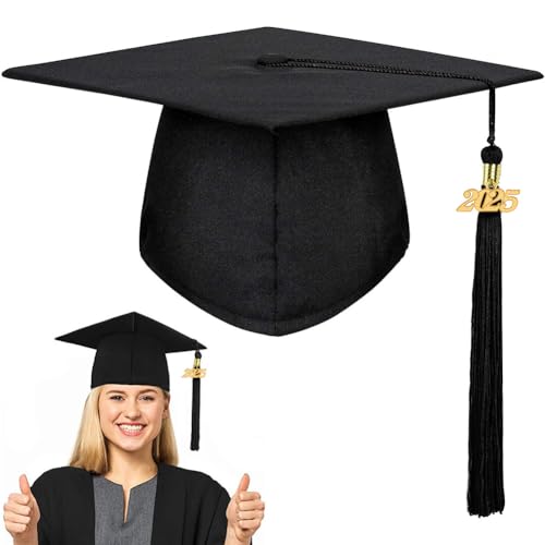 GDFJBG Doktorhut 2025 Abschluss Hut, Bachelor hut, Graduation Hat, Bachelor Master Uni Akademiker Schuluniformen Studentenhut, für Abschlussfeiern vom Studium, Abitur, Hochschule, Universität. von GDFJBG