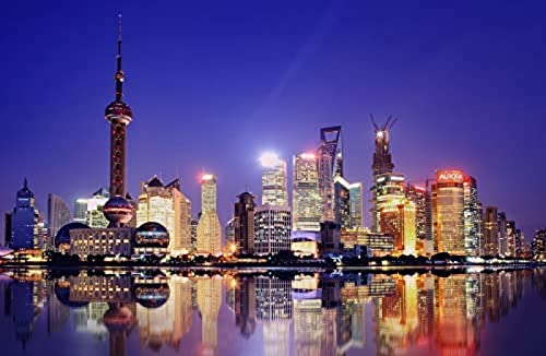 1000 Pieces Jigsaw for Adults Puzzles Shanghai The Bund 2 Brain Challenge Puzzle for Kids Educational Games,Perfect for Kids Educational Game Entertainment Gift.50x70cm Gi214 1000 Pieces Jigsaw for Adults Puzzles Shanghai The Bund 2 Brain Challenge Puzzle for Kids Educational Games,Perfect for Kids Educational Game Entertainment Gift.50x70cm Gi214 von GDFWB