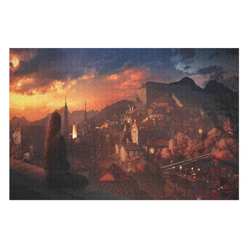 1000 Teile Puzzle - Castle Scenery Puzzles Für Einzigartige Formen Erwachsene Und Kinder21 26x38cm Vhj289 1000 Teile Puzzle - Castle Scenery Puzzles Für Einzigartige Formen Erwachsene Und Kinder21 26x38cm Vhj289 von GDFWB