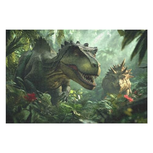 1000 Teile Puzzle - Jurassic World Puzzles Für Einzigartige Formen Erwachsene Und Kinder21 50x70cmMbT433 von GDFWB