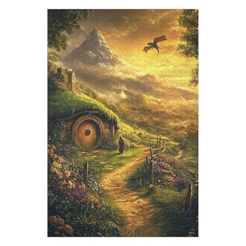 1000 Teile Puzzle - Lord of The Rings Puzzles Für Einzigartige Formen Erwachsene Und Kinder21Z315c26x38cm 1000 Teile Puzzle - Lord of The Rings Puzzles Für Einzigartige Formen Erwachsene Und Kinder21Z315c26x38cm von GDFWB