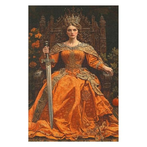 1000 Teile Set Queen Elizabeth Puzzle Dekompressionsspiel für Erwachsene Puzzle Studenten Spielzeug für Kinder Weihnachtsgeburtstagsgeschenke-50x70cm 1000 Teile Set Queen Elizabeth Puzzle Dekompressionsspiel für Erwachsene Puzzle Studenten Spielzeug für Kinder Weihnachtsgeburtstagsgeschenke-50x70cm von GDFWB