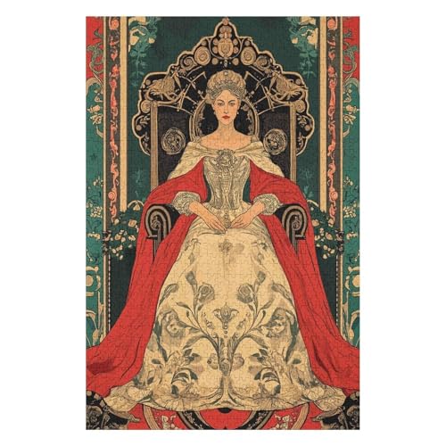 1000 Teile Set Queen Victoria Puzzle Dekompressionsspiel für Erwachsene Puzzle Studenten Spielzeug für Kinder Weihnachtsgeburtstagsgeschenke-50x70cm 1000 Teile Set Queen Victoria Puzzle Dekompressionsspiel für Erwachsene Puzzle Studenten Spielzeug für Kinder Weihnachtsgeburtstagsgeschenke-50x70cm von GDFWB